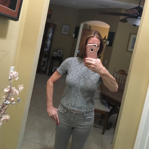 Zara Trafaluc Crop Top Sz Medium - Picture 1 of 8